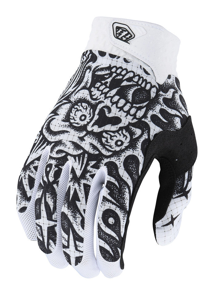 Guantes MTB Troy Lee Designs Air Skull Demon White / Black